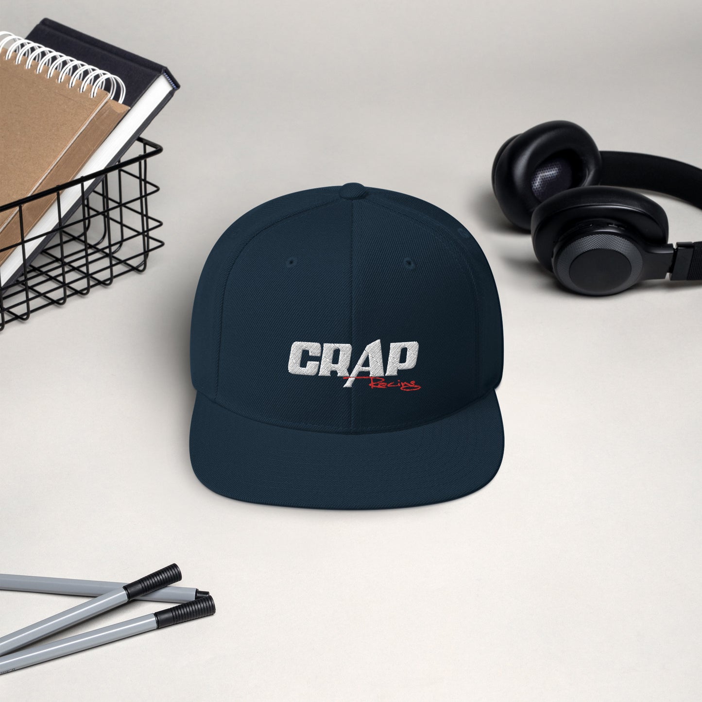 CRAP RACING Snapback Hat