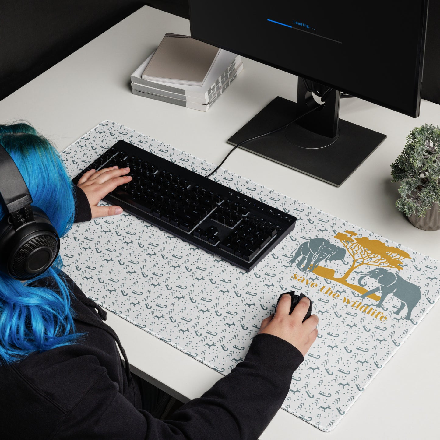 Gaming mouse pad