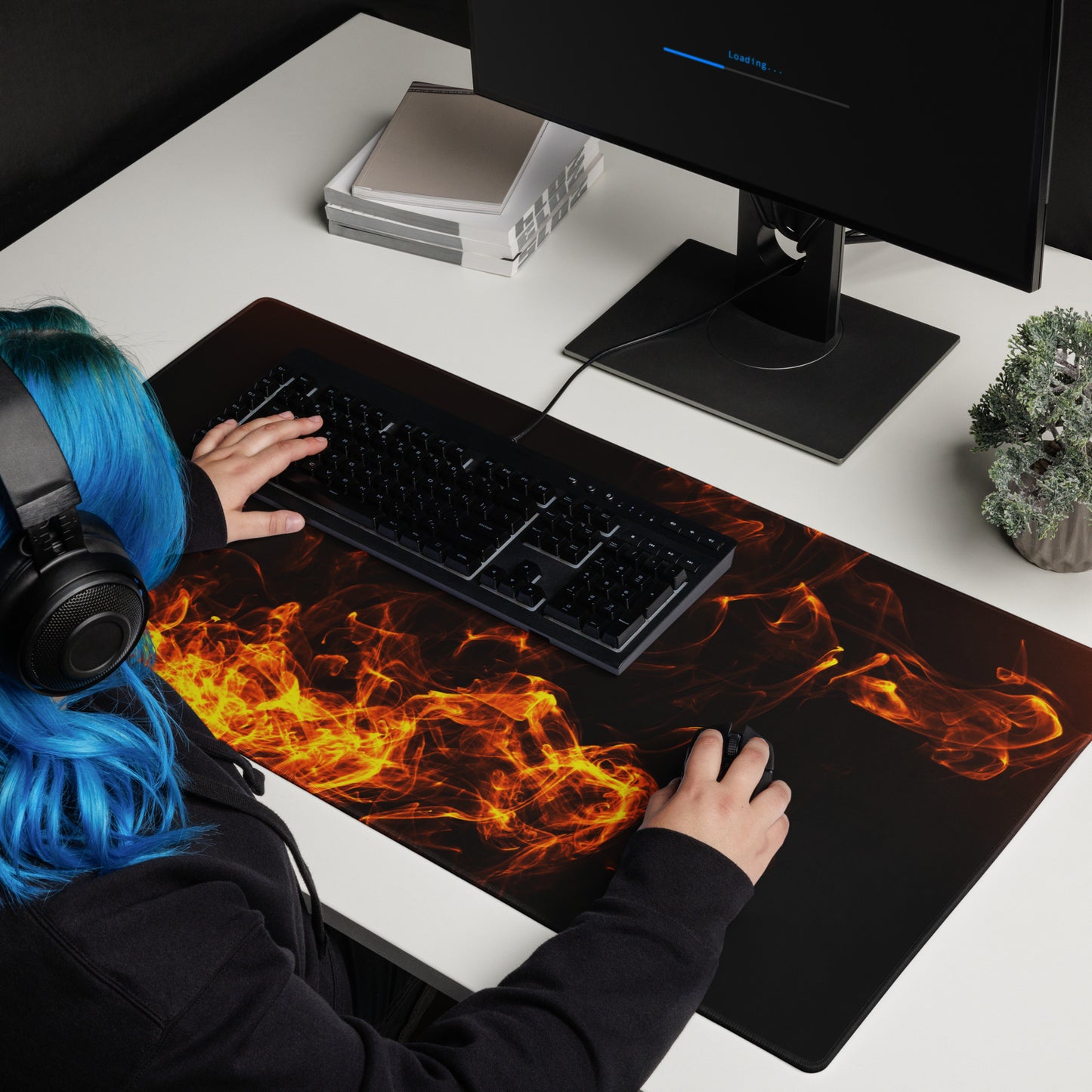 Gaming mouse pad