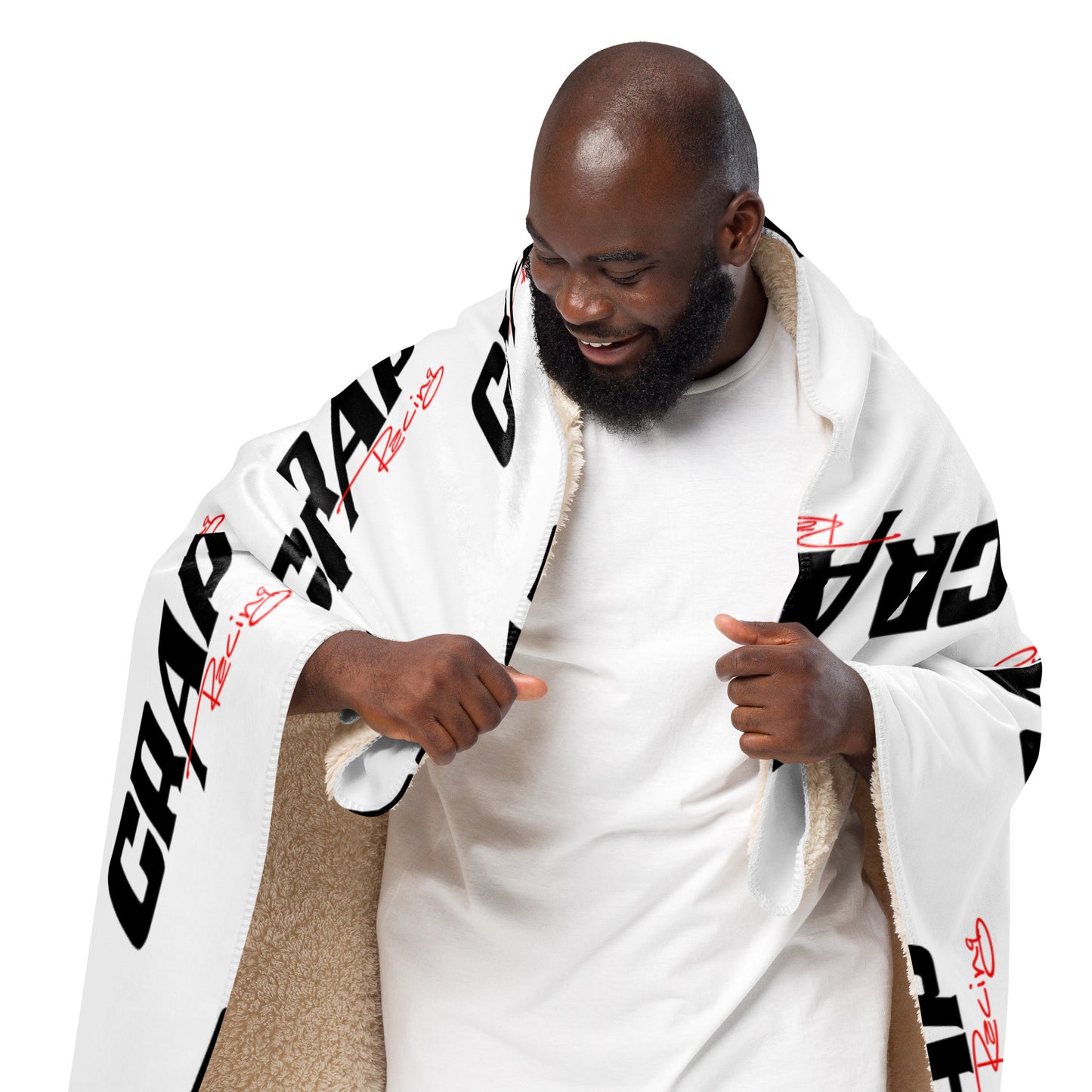 CRAP RACING Sherpa blanket