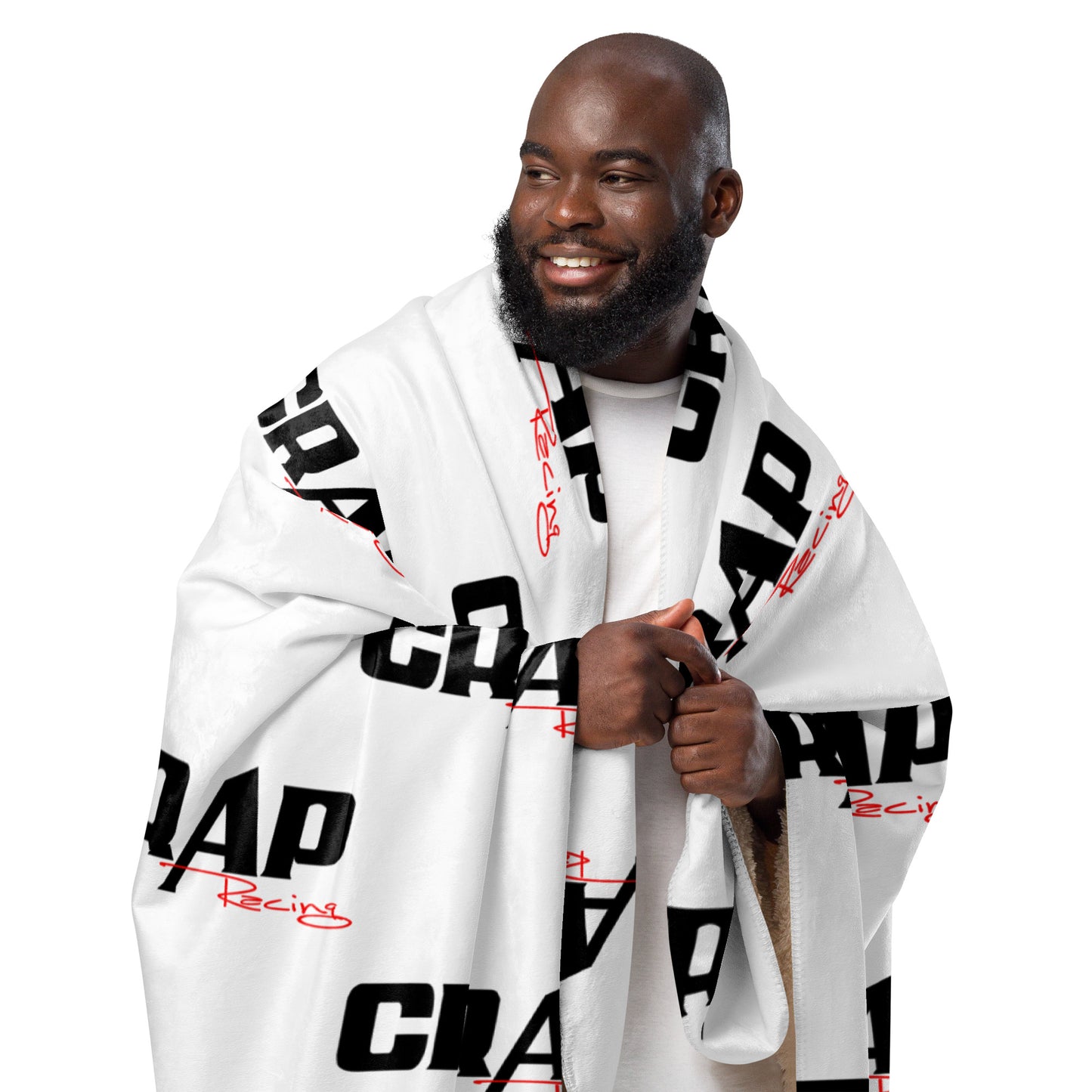 CRAP RACING Sherpa blanket