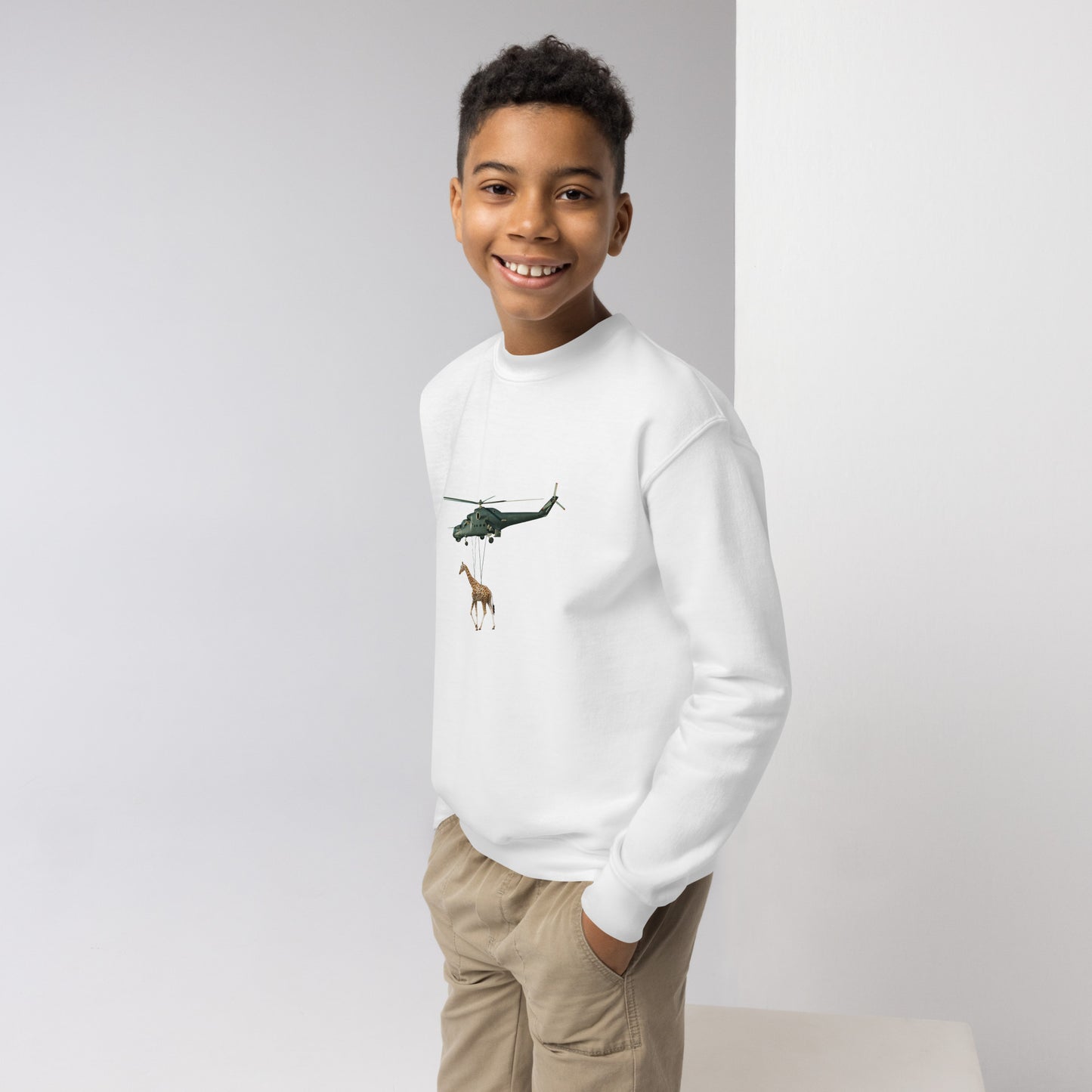 Youth crewneck sweatshirt