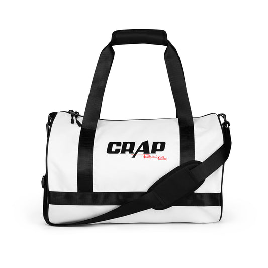 CRAP RACING All-over print gym bag