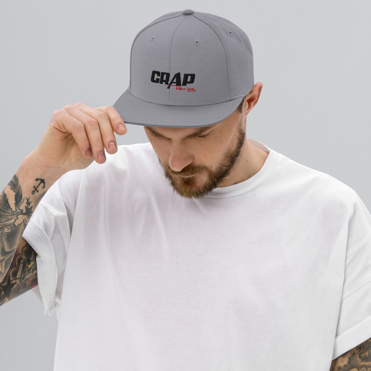 CRAP RACING Snapback Hat