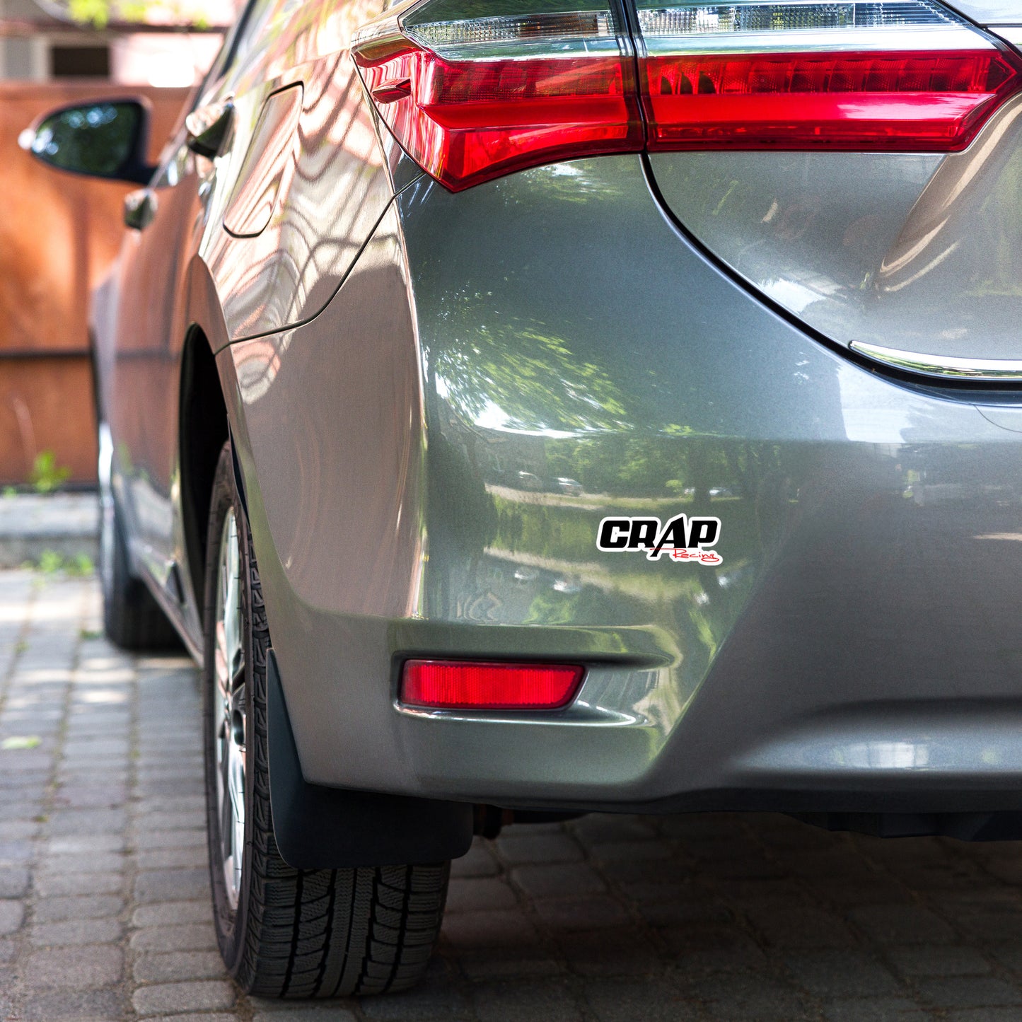 CRAP RACING Bubble-free stickers