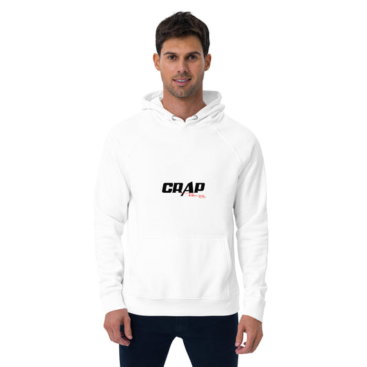 CRAP RACING Unisex eco raglan hoodie