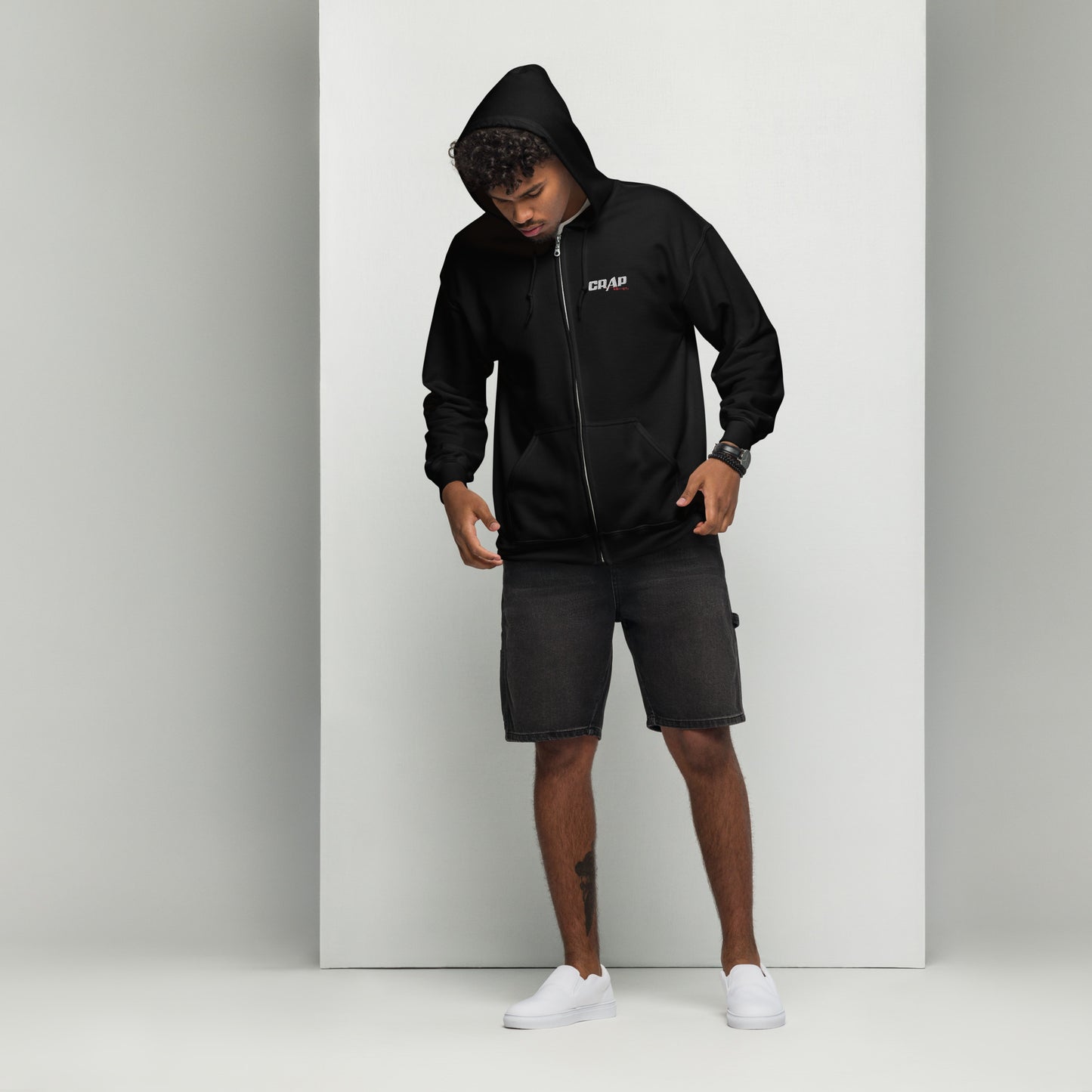 CRAP RACING Unisex heavy blend zip hoodie